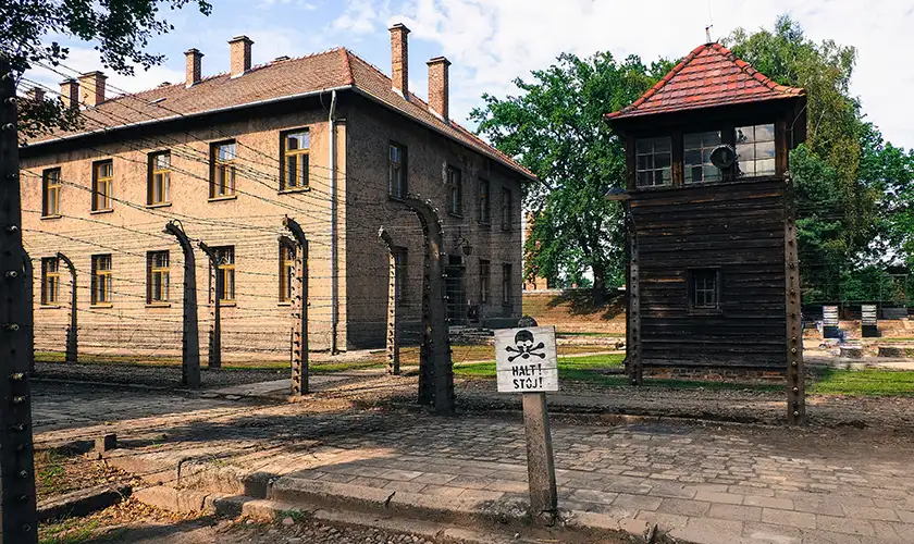 Visitas em Auschwitz